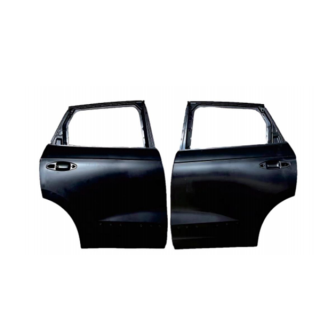Rear door with hose